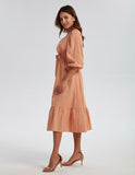 ALLOVIN Matilda Long Sleeves Braless Dress